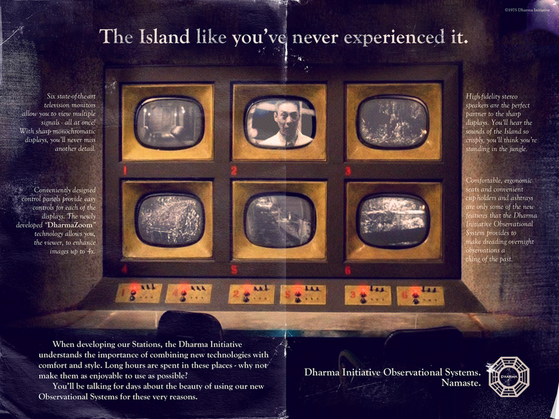 Illustration for article titled If the Dharma Initiative Took Out Magazine Ads...